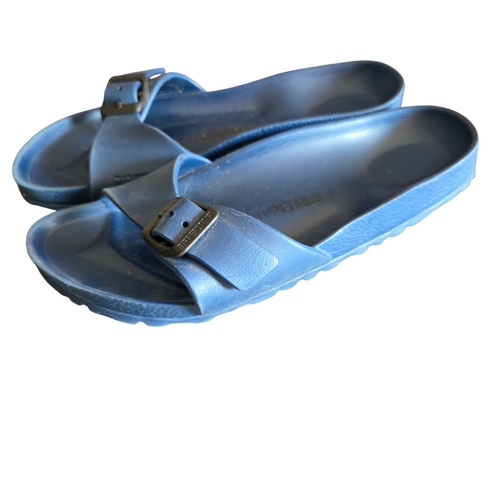 Birkenstock Madrid Essentials EVA Navy Blue Slide Sandals EU 36 US L6 M4